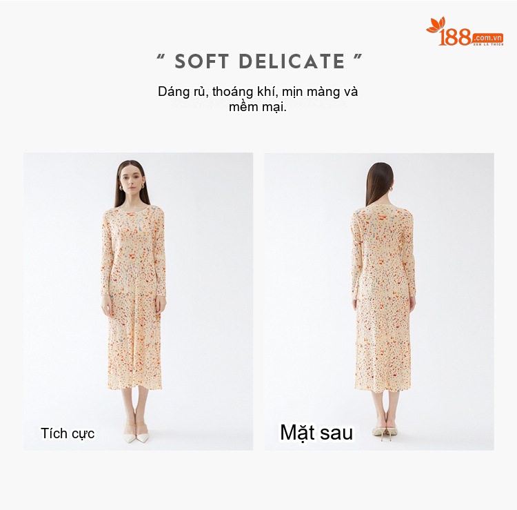 Váy Dài Tay dáng chữ A Chữ In Họa Tiết Thời Trang Phong Cách Hàn Quốc chi tiết 3