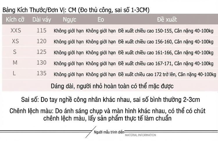 Váy Dài Tay Lỡ Nữ In Hoa Nhí Chất Liệu Voan Phong Cách Thanh Lịch Màu Đỏ, Hồng, Trắng, Đen... chi tiết 7