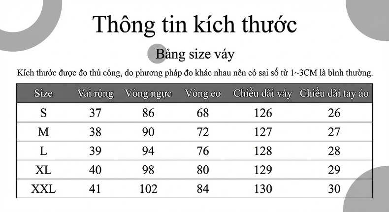 Váy Dài Tay Ngắn Nữ Xòe Eo Nhún Họa Tiết Hoa Nhỏ Phong Cách Pháp chi tiết 5