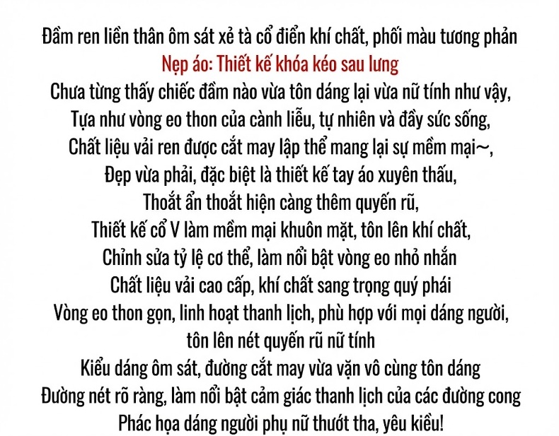Váy Dài Tay Nữ Dáng Ôm Eo Phối Ren Màu Đen, Be chi tiết 2