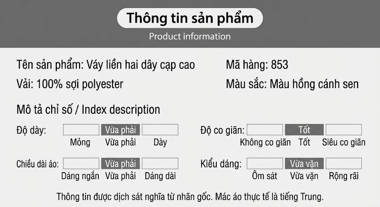 Váy Đầm Dáng Xòe Hai Dây Phong Cách Hepburn Cổ Điển Màu Trắng, Đen, Đỏ, Hồng chi tiết 4