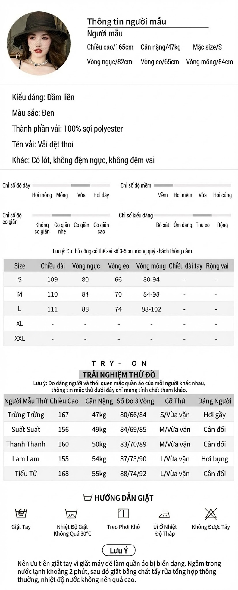 Váy Đầm Dây Nữ Dự Tiệc Dáng Ôm Xẻ Tà Trang Trí Hoa Hồng Phong Cách Quý Phái Màu Đen chi tiết 2