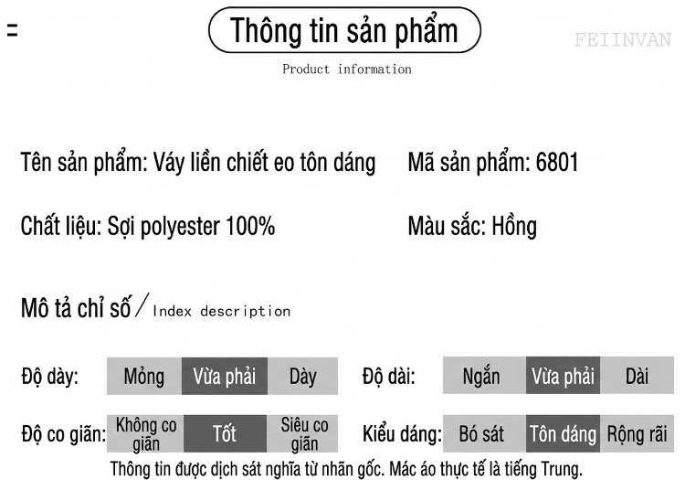 Váy Đầm Dự Tiệc Nữ Cổ chữ Vuông Tay Bồng Dáng Xòe Màu Hồng, Đen, Đỏ, Xanh Dương chi tiết 4