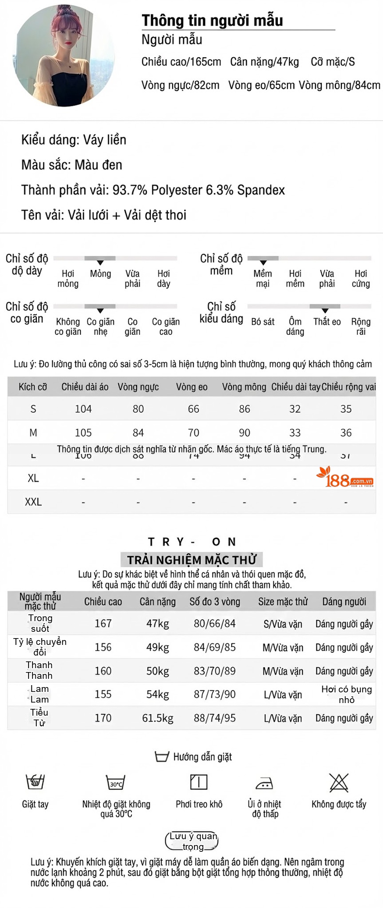 Váy Đầm Dự Tiệc Nữ Cổ chữ Vuông Tay Lồng Đèn Phối Lưới Dáng Ôm Đuôi Cá Màu Đen chi tiết 2