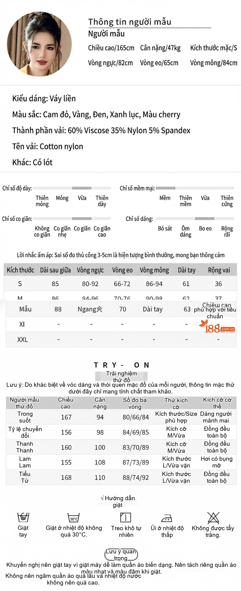 Váy Đầm Liền Nữ Polo Cổ Tay Dài Dáng Ôm Kiểu Pháp Màu Đen, Đỏ, Vàng, Xanh Lá chi tiết 2