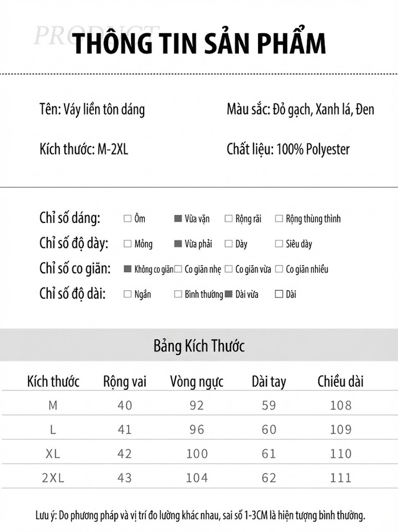 Váy Đầm Nữ dáng chữ A Tay Dài Cổ Sơ Mi Chiết Eo Thanh Lịch Màu Đen, Nâu, Be chi tiết 5