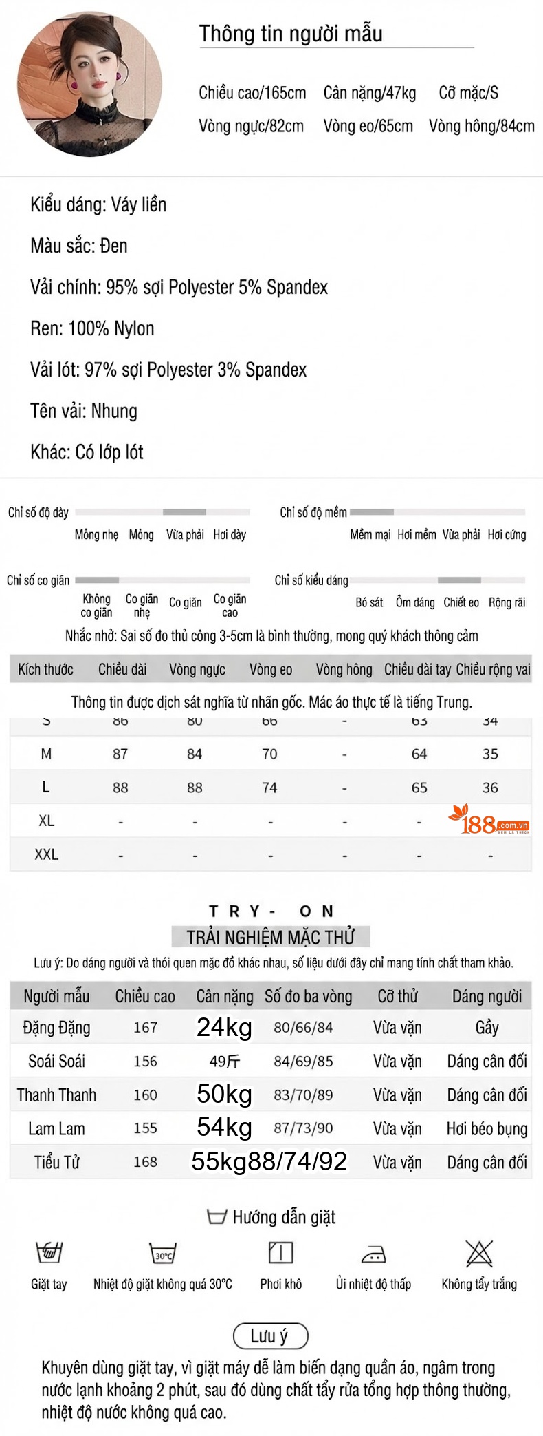 Váy Đầm Nữ Nhung Tay Lưới Dài Phong Cách Hepburn Dự Tiệc Sang Trọng Màu Đen chi tiết 2