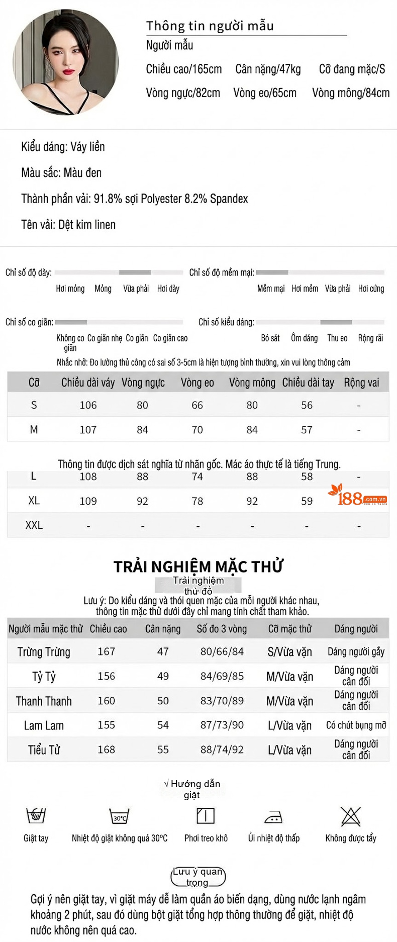 Váy Đầm Nữ Ôm Body Hở Vai Dây Treo Cổ Xẻ Tà Bất Đối Xứng Màu Đen chi tiết 2