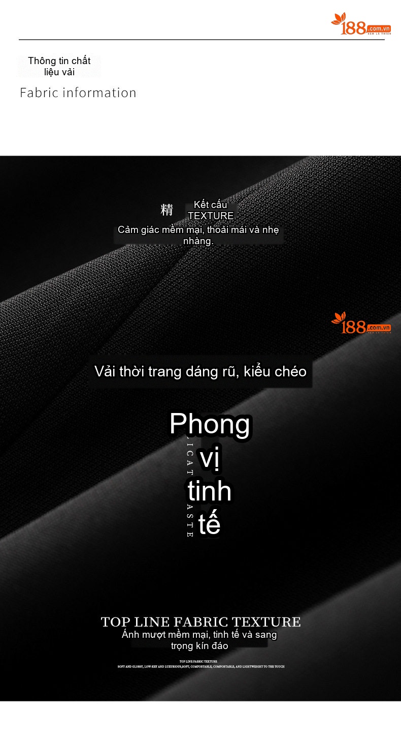Váy dáng chữ A Tay Dài Phong Cách Công Sở Thanh Lịch Màu Đen, Kem chi tiết 3