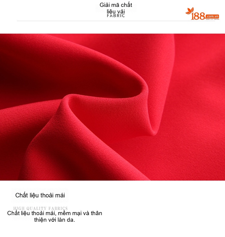 Váy Dáng Vest Nữ Dáng Ôm Chiều Dài Vừa Phải Kèm Đai Màu Đỏ, Trắng, Đen, Nâu chi tiết 4