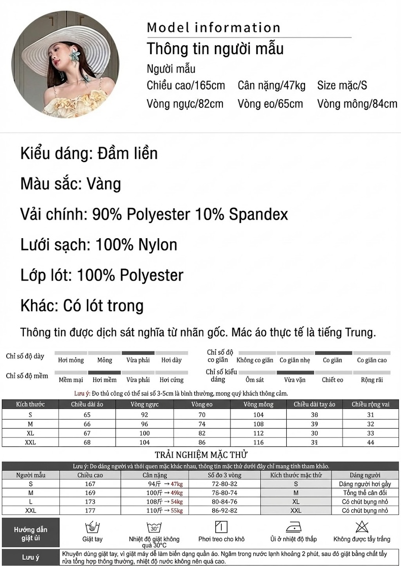Váy Dây Nữ Hở Vai Bèo Nhún Eo Ôm Dáng Đuôi Cá Họa Tiết Hoa chi tiết 2