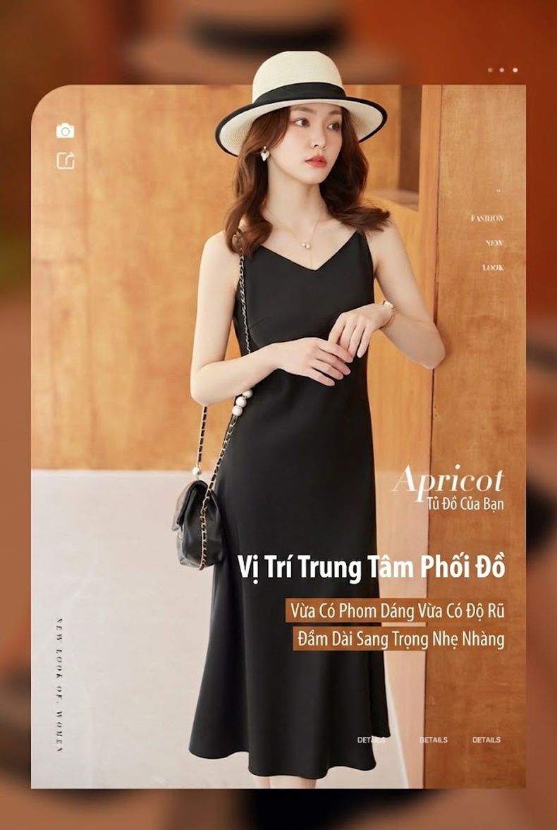 Váy Hai Dây Nữ Chất Liệu Voan Lụa Form dáng chữ A Màu Trắng, Đen, Xanh Lá, Tím... chi tiết 2