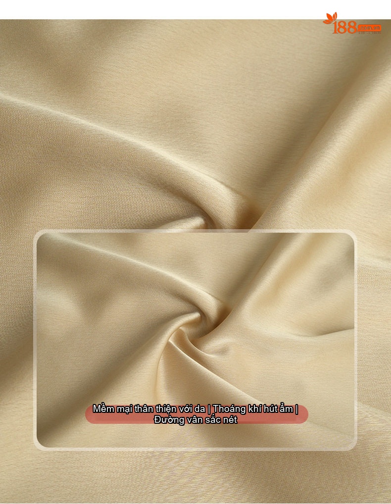 Váy Hai Dây Nữ Dáng Ôm Xẻ Tà Chất Liệu Satin Màu Đen, Be, Hồng chi tiết 3