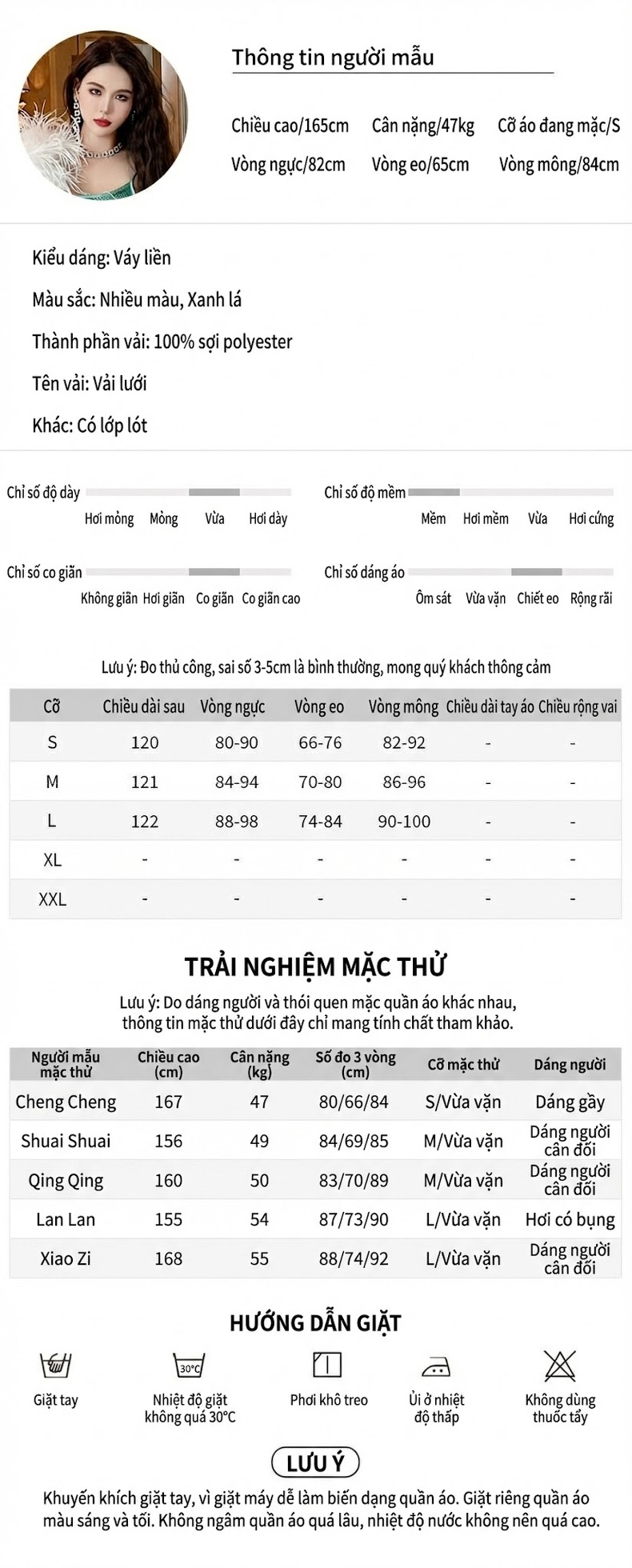 Váy Hai Dây Nữ Lưới Đính Đá Phong Cách Pháp Gợi Cảm Màu Xanh, Hồng, Vàng chi tiết 2
