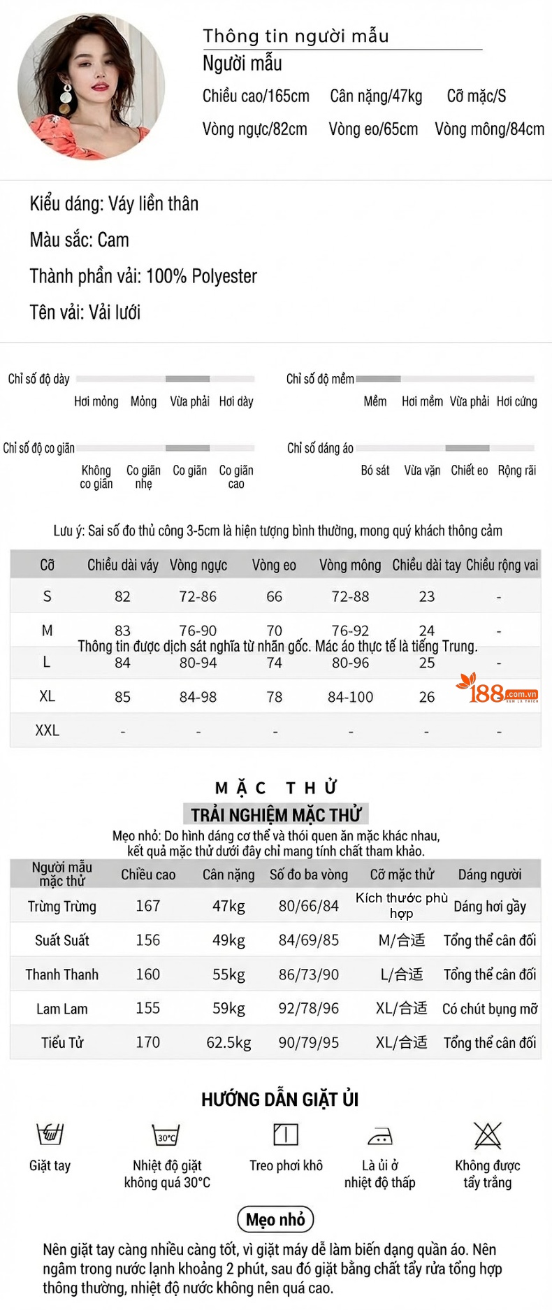 Váy liền thân Nữ Cổ chữ Vuông Tay Bồng Nhún Eo Họa Tiết Hoa chi tiết 2