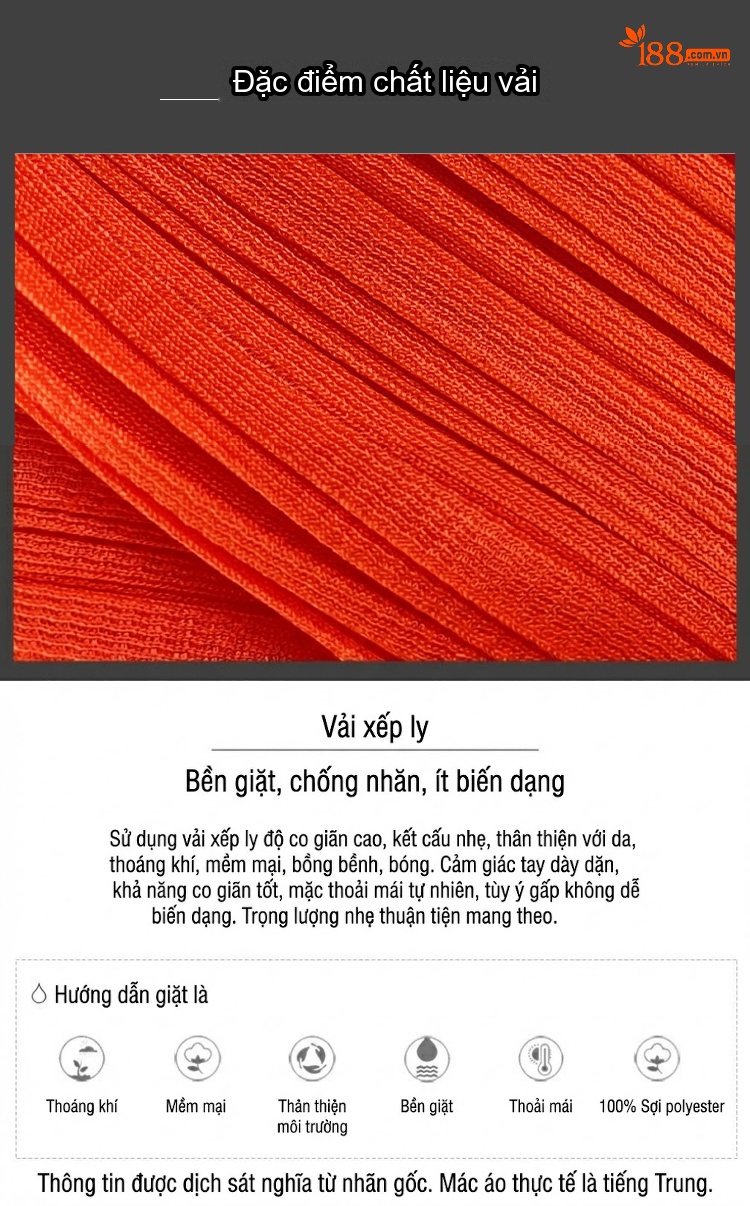 Váy liền thân Nữ dáng chữ A Thiết Kế Xếp Ly Tay Dài Dáng Ôm Màu Đỏ, Vàng, Xanh, Đen... chi tiết 3