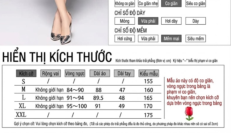 Váy liền thân Nữ Dệt Kim Ôm Dáng Thu Đông Màu Đen, Trắng chi tiết 2