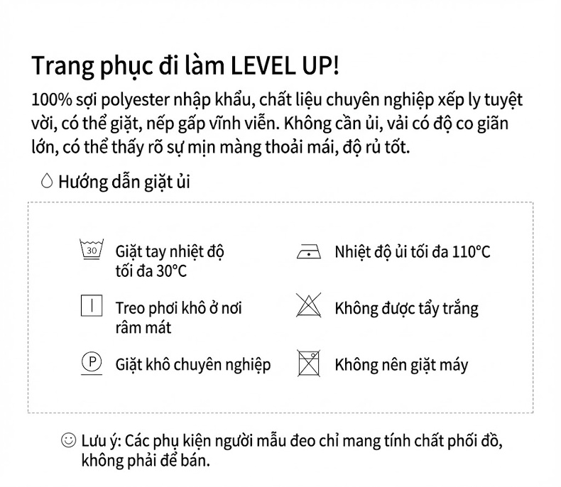 Váy liền thân Nữ Không Tay Dáng Rộng Xếp Ly Issey Miyake Màu Xanh, Kem, Xám, Hồng... chi tiết 4