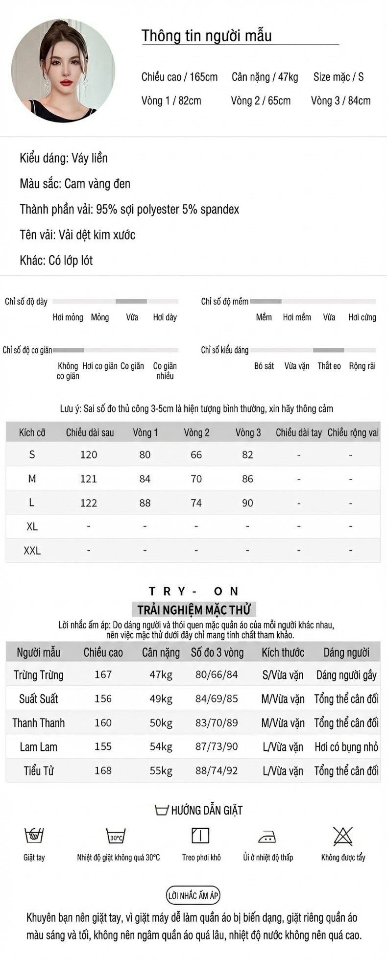 Váy liền thân Nữ Ôm Sát Cổ Tròn Không Tay Đính Đá Phong Cách Công Sở Màu Đen chi tiết 2