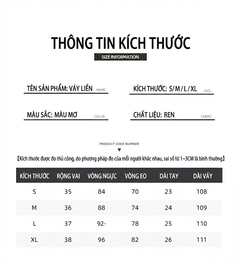 Váy liền thân Nữ Pháp Ren Hoa Nhí dáng chữ A Midi Thanh Lịch Màu Be chi tiết 3