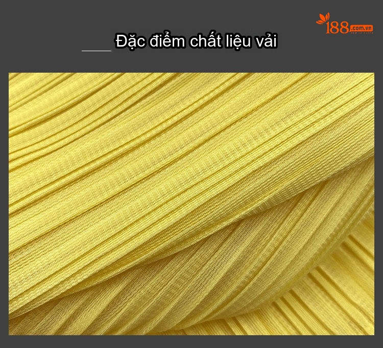 Váy liền thân Nữ Thiết Kế Bất Đối Xứng Cổ Điển Màu Vàng, Kem, Xanh Dương, Đỏ... chi tiết 32
