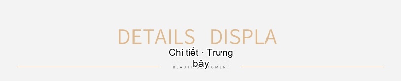 Váy liền thân Nữ Thiết Kế Họa Tiết Ren Móc, Thêu Hoa Cổ Điển Màu Kem chi tiết 13