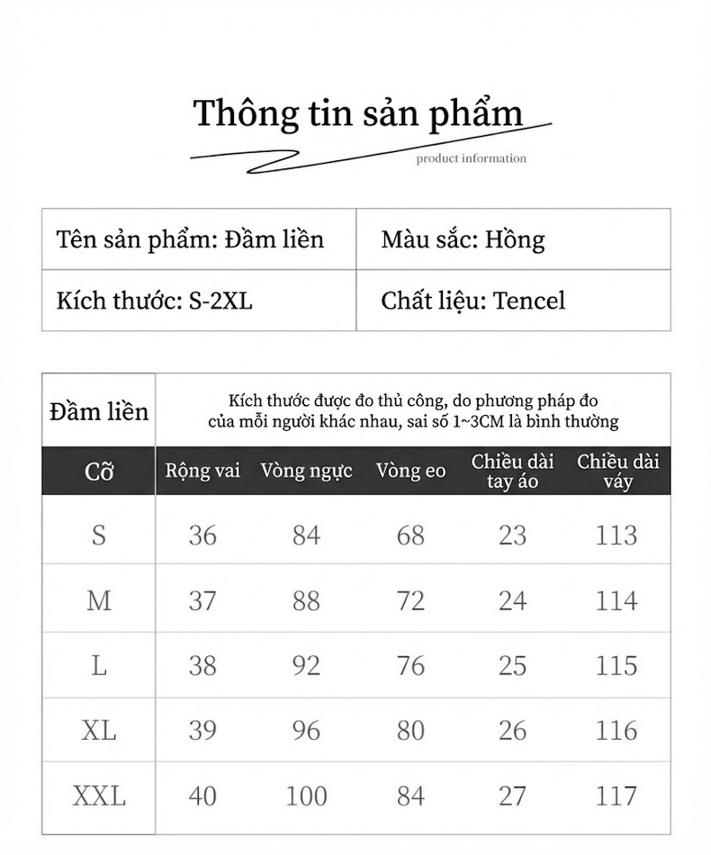 Váy Liền Thân Nữ Xòe Dài Tay Ngắn Cổ chữ Vuông Họa Tiết Hoa Nhí Chất Liệu Voan Màu Hồng chi tiết 4