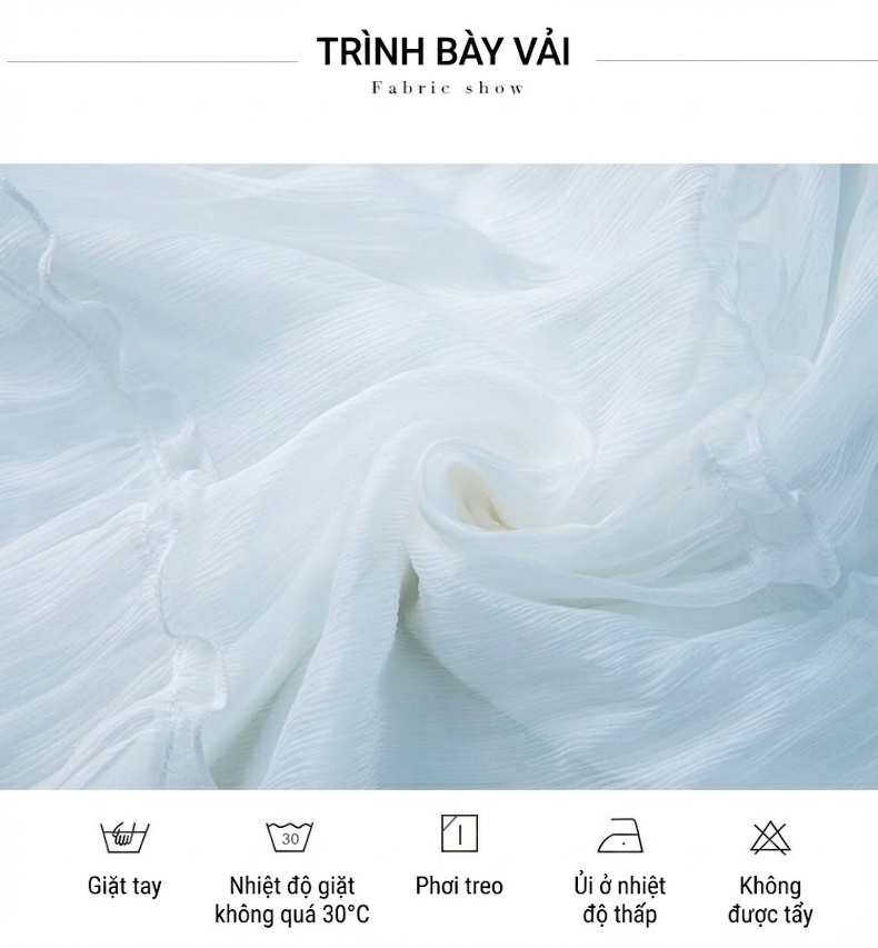 Váy Lụa Tơ Tằm Dáng Dài Bohemian Thiết Kế OL Thanh Lịch Màu Đỏ, Trắng, Hồng chi tiết 4