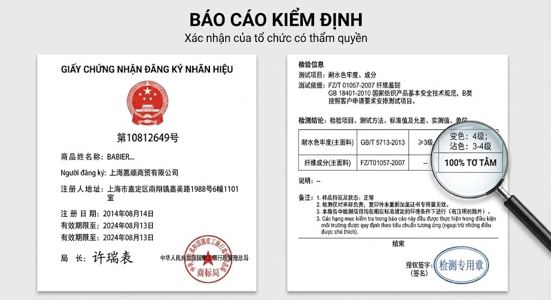 Váy Lụa Tơ Tằm Trung Niên Dáng Dài Thanh Lịch Màu Đen, Đỏ, Trắng chi tiết 2