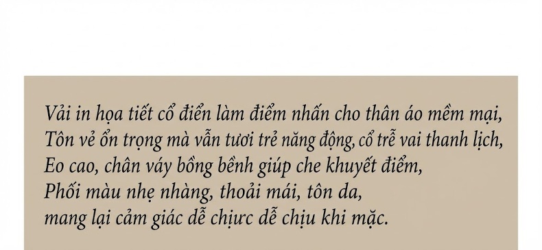 Váy Maxi Nữ Tay Ngắn Họa Tiết Hoa Nhí Cổ Trễ Vai Chất Liệu Voan Lưới Màu Vàng chi tiết 5