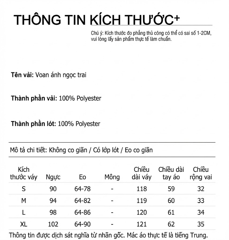 Váy Midi Nữ Tay Dài Cổ chữ V Thiết Kế Bèo Nhún Chất Liệu Voan Lụa Ngọc Trai Màu Trắng Kem, Đen chi tiết 7
