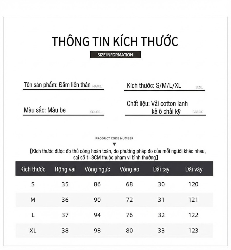 Váy Midi Nữ Xẻ Tà Họa Tiết Hoa Nhí Phong Cách Nhẹ Nhàng Màu Kem chi tiết 3