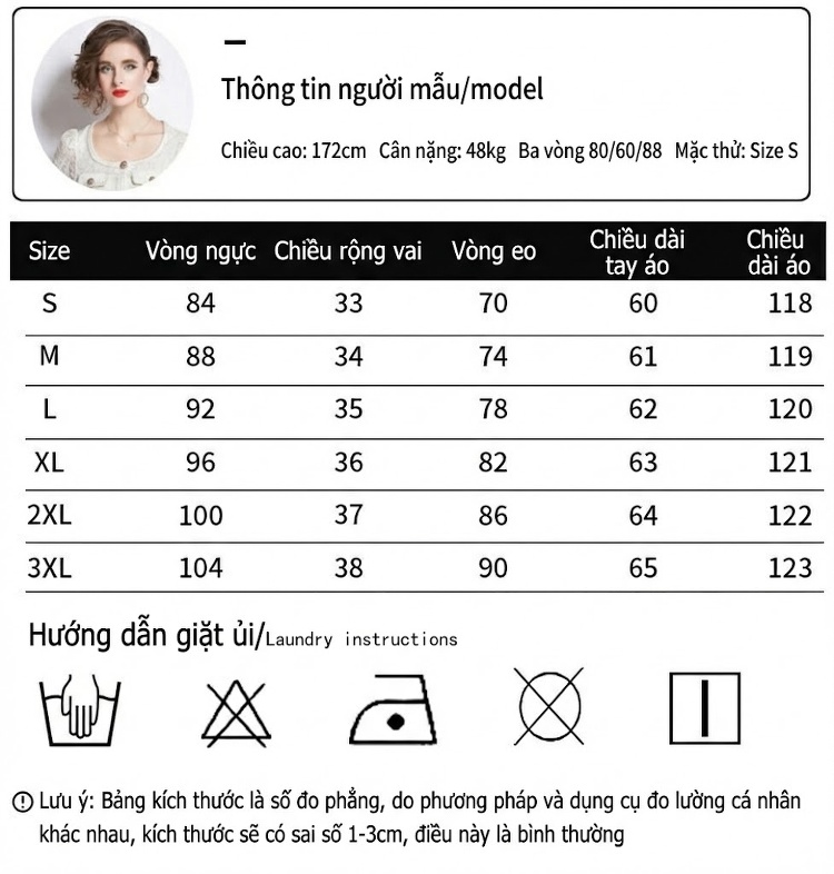 Váy Ngắn Tay Nữ Cổ chữ Vuông Phối Ren Dập Ly Đính Cườm Màu Đen, Trắng chi tiết 5