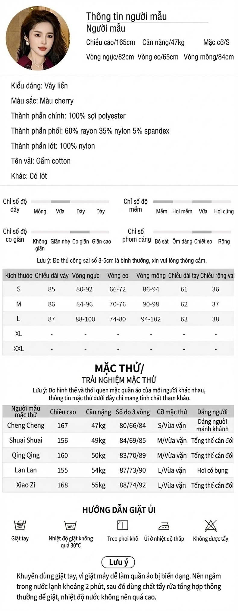 Váy Ôm Body Nữ Cổ Polo Tay Dài Phong Cách Gợi Cảm Màu Đỏ Rượu Vang chi tiết 2