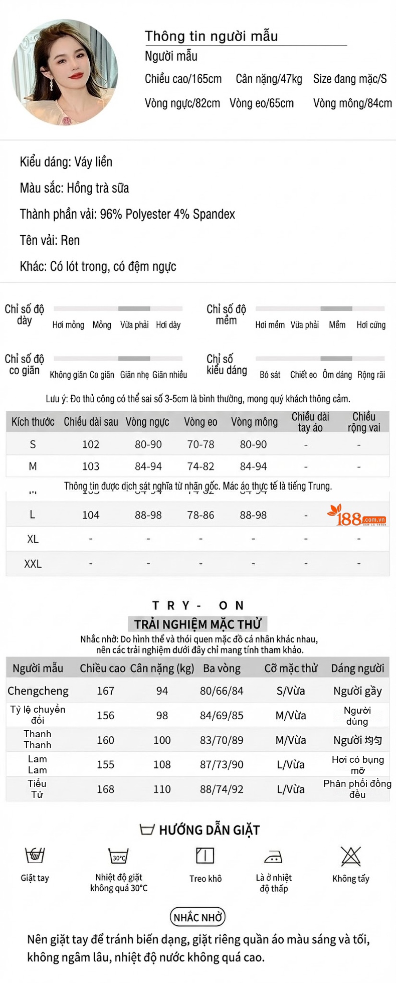 Váy Ôm Body Nữ Cổ Tròn Họa Tiết Hoa Ren Thiết Kế Độc Đáo Màu Tím, Kem chi tiết 2