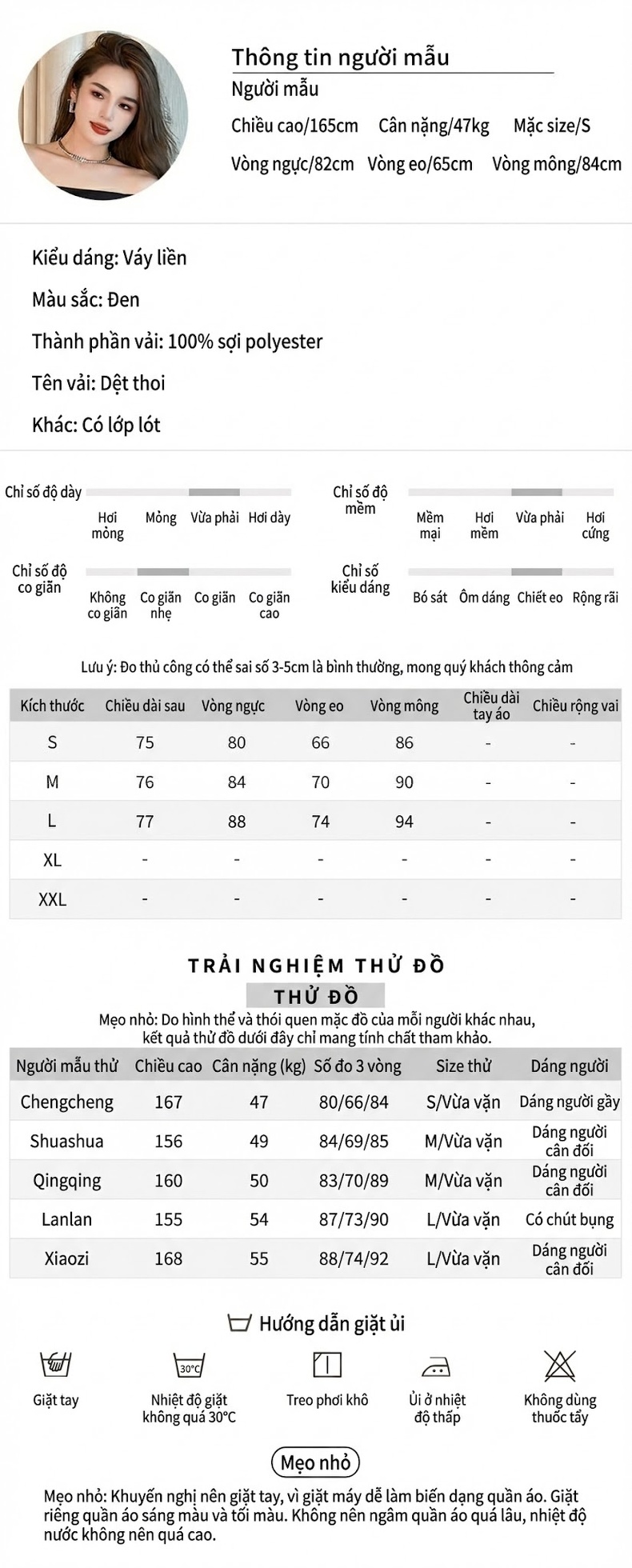 Váy Ôm Body Nữ Hở Vai Phong Cách Gợi Cảm Màu Đen chi tiết 2