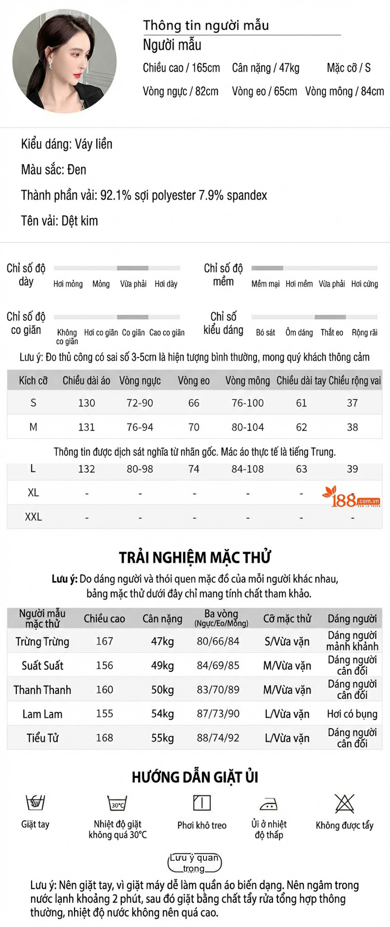 Váy Polo Nữ Dáng Dài Qua Gối Phong Cách Ulzzang Thanh Lịch Màu Đen chi tiết 2
