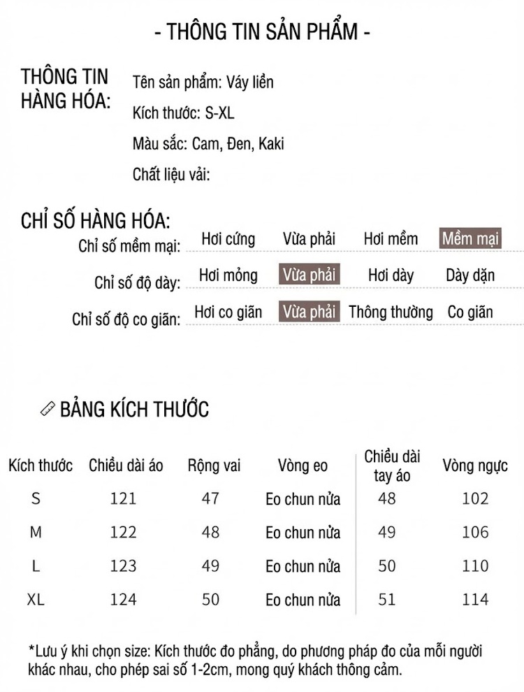 Váy Sơ Mi dáng chữ A Nữ Dài Tay Thu Đông, Thiết Kế Thanh Lịch, Tôn Dáng Màu Đen, Nâu, Xanh Rêu chi tiết 9