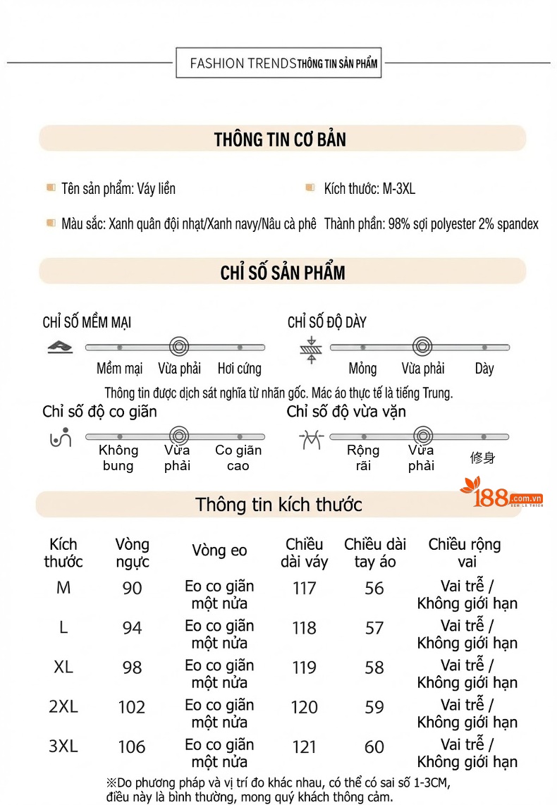 Váy Sơ Mi Dáng Dài Tay Dài Phong Cách Thanh Lịch Màu Nâu, Xanh Rêu, Đen chi tiết 10