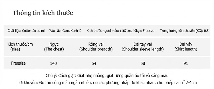 Váy Sơ Mi Nữ Tay Phồng Thiết Kế Rộng Dáng Xòe Màu Đen, Trắng chi tiết 1