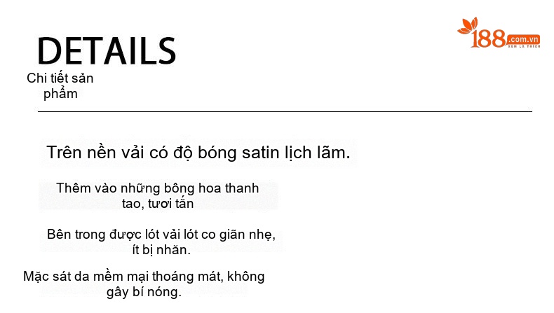Váy Sườn Xám Cách Tân Nữ Dáng Dài Tay Ngắn Phong Cách Quốc Dân Màu Đen, Trắng Kem chi tiết 9