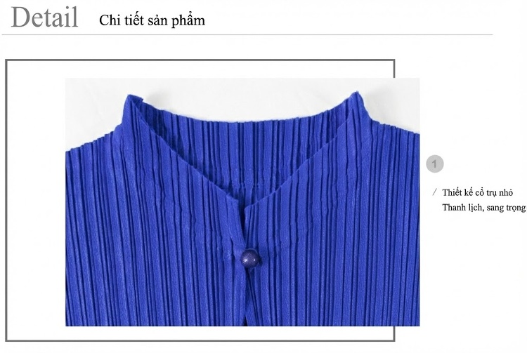 Váy Suông Dáng Dài Nữ Thiết Kế Khóa Cổ Đứng Có Túi Màu Xanh Lam, Xám, Đen, Cam... chi tiết 21