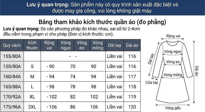 Váy Suông Nữ Ba Axetat Cổ chữ Vest Thiết Kế Eo Cao Màu Hồng, Đen chi tiết 19