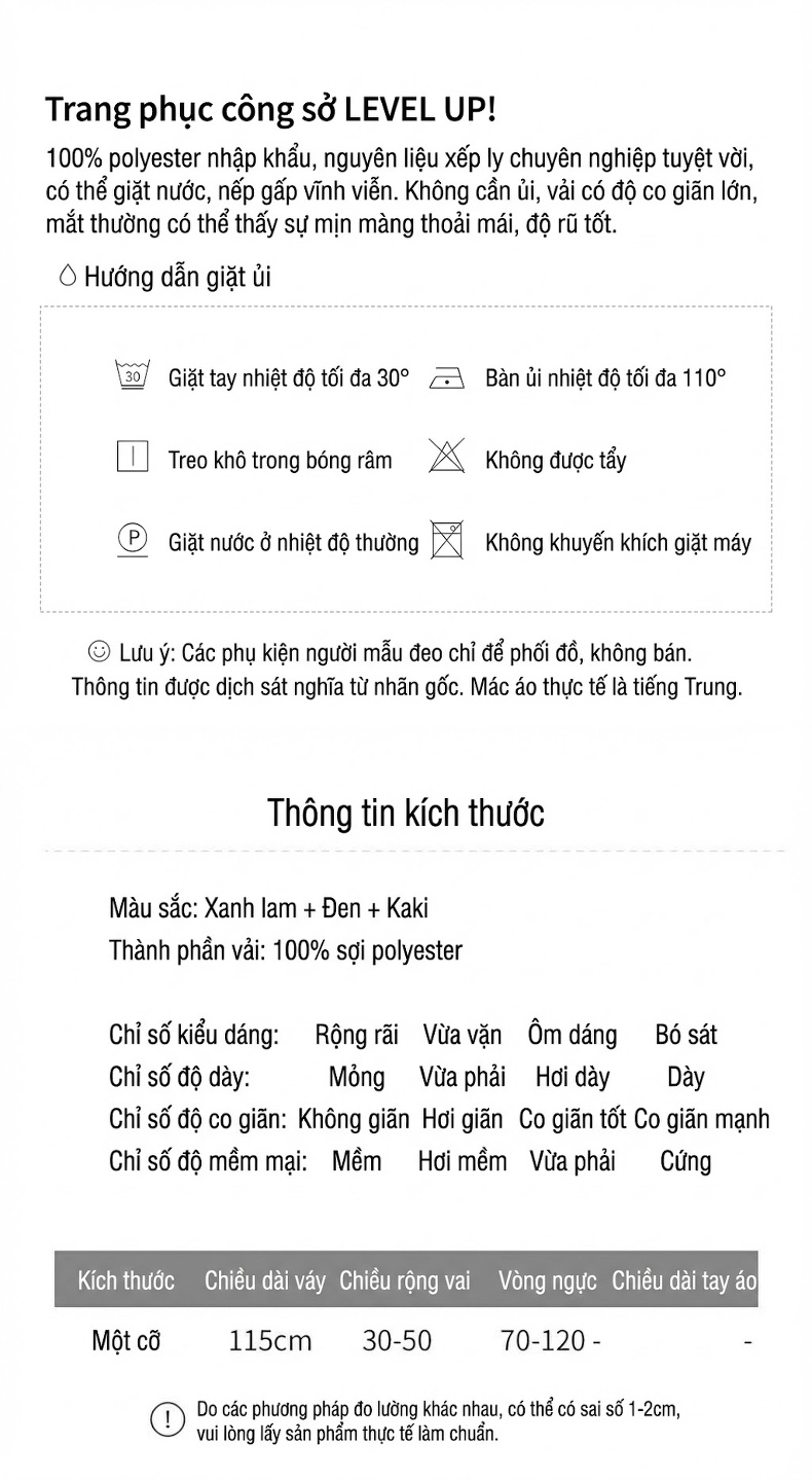 Váy Suông Nữ Miyake Ly Nhún Thiết Kế Bất Đối Xứng Phong Cách Ulzzang Màu Hồng, Nâu, Xanh Dương, Đen... chi tiết 4