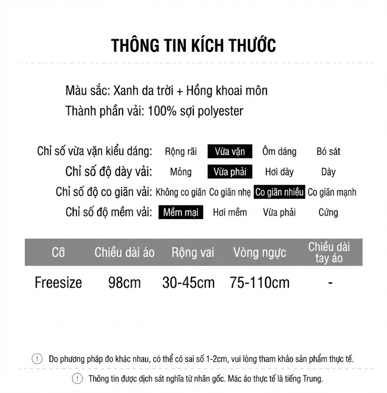 Váy Suông Nữ Mùa Hè Thiết Kế Nếp Gấp Ba Mảnh Oversize Không Tay Màu Hồng, Xanh Dương, Xám, Xám Đậm... chi tiết 5
