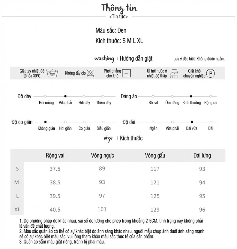 Váy Suông Tiểu Thư Cổ Tàu Tay Ren Lưới Họa Tiết Màu Đen chi tiết 2