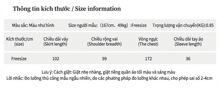 Váy Thun Nữ Dáng Suông Tay Dài Lớp Không Khí Mỏng Nhẹ Thiết Kế Hoa Nổi Màu Đen, Trắng chi tiết 1