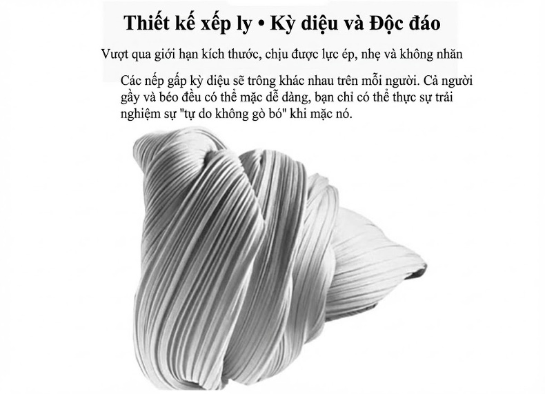 Váy Xòe Nữ Dập Ly Tay Lỡ Đính Hạt Cổ Tròn Thắt Eo Màu Đen, Tím, Vàng, Xanh... chi tiết 13