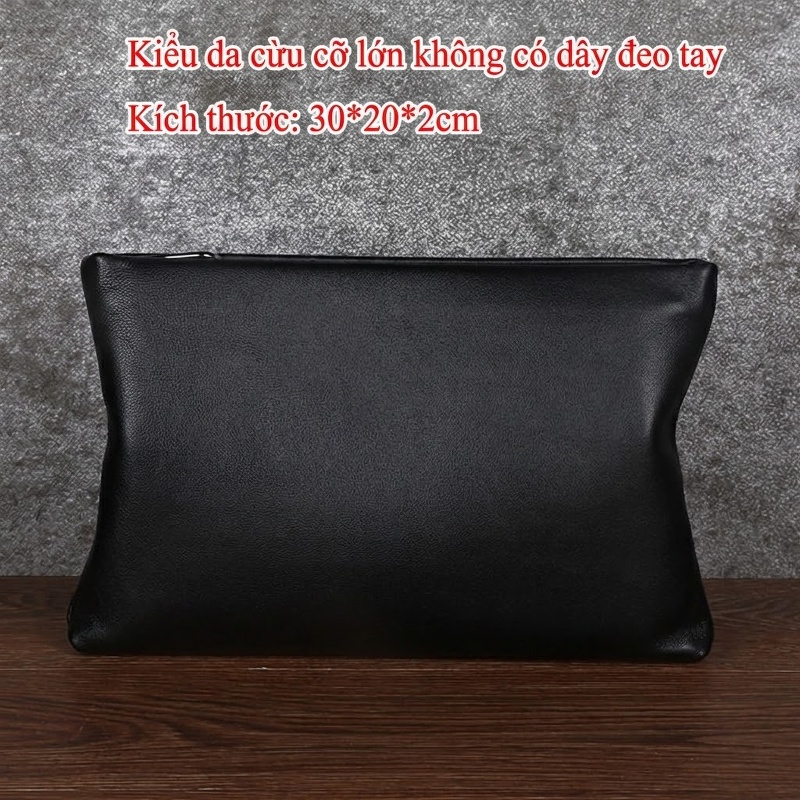 Màu đen da cừu mẫu lớn không dây
