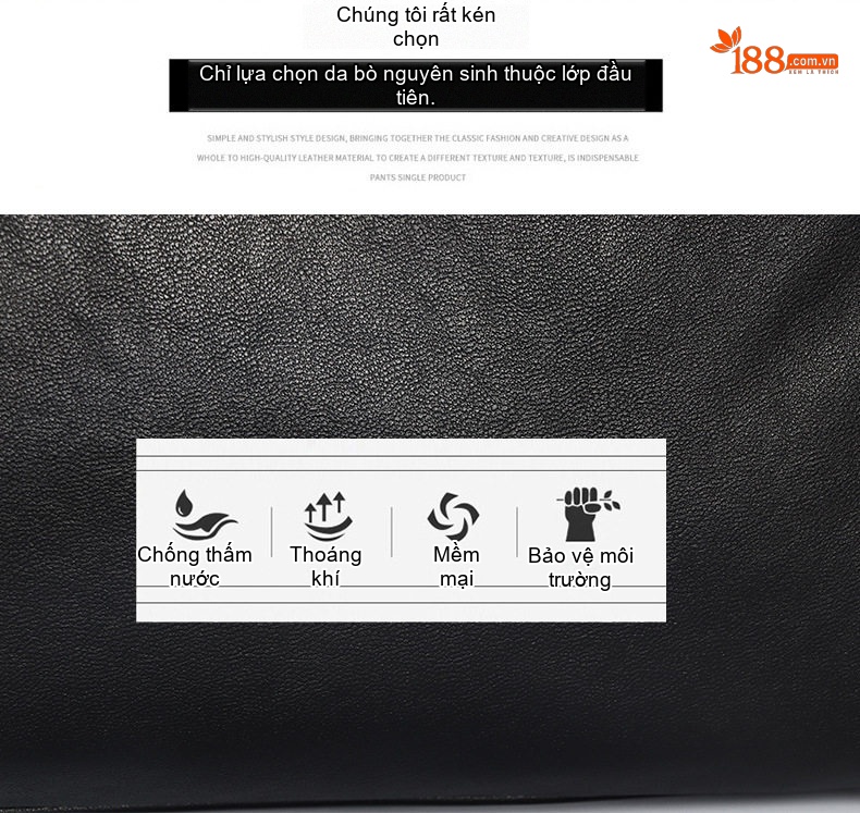 Ví Cầm Tay Nam Da Cừu Dáng Ngang Túi Clutch Khóa Kéo Phong Cách Công Sở Màu Đen chi tiết 9